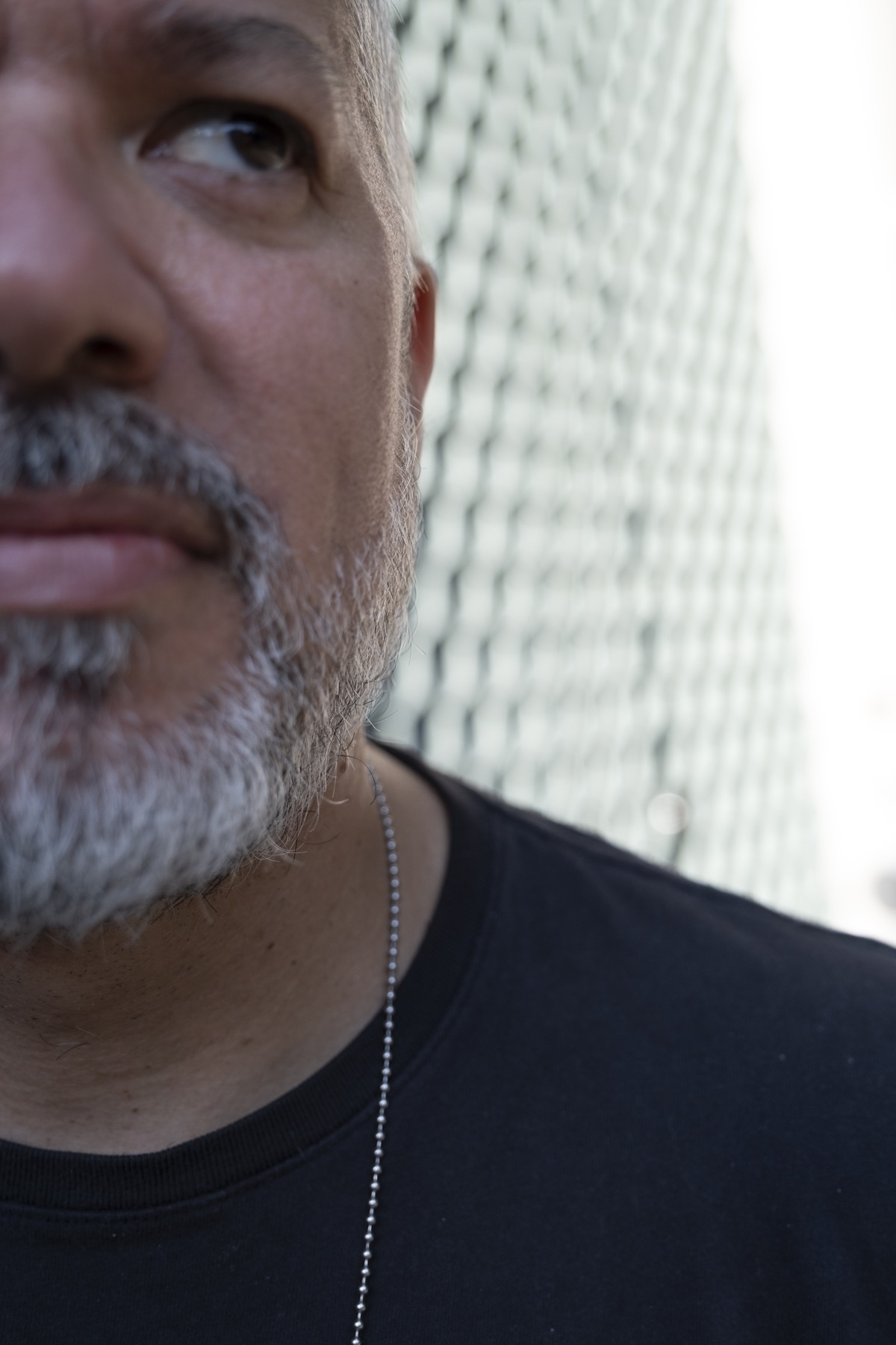 Close-up portrait of Brian Burnside